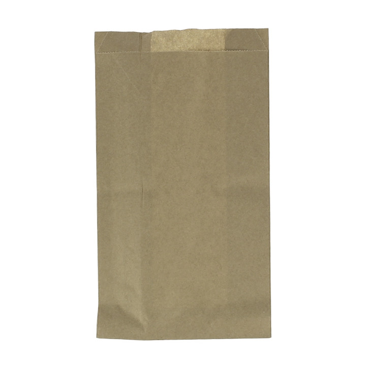 Paper Burger Bag Grease-Proof Burger Design Kraft 14+7x24cm (1000 Units)