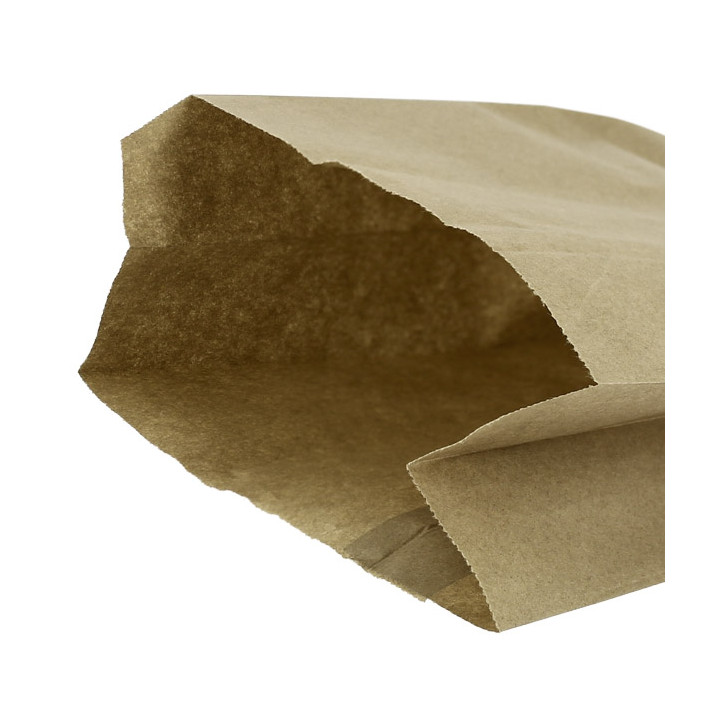 Paper Burger Bag Grease-Proof Burger Design Kraft 14+7x24cm (1000 Units)