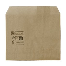 Paper Fries Envelope Grease-Proof Kraft 12x12cm (3000 Units)