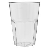 Plastic Cup PS Crystal "Deco" Clear 300 ml (30 Units)