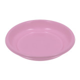 Reusable Plate Deep Economic PS Pink Ø20,5cm (25 Units) 