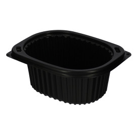 Plastic Container PP Rectangular Shape 450ml 14,2x11,1x6cm (80 Units)  