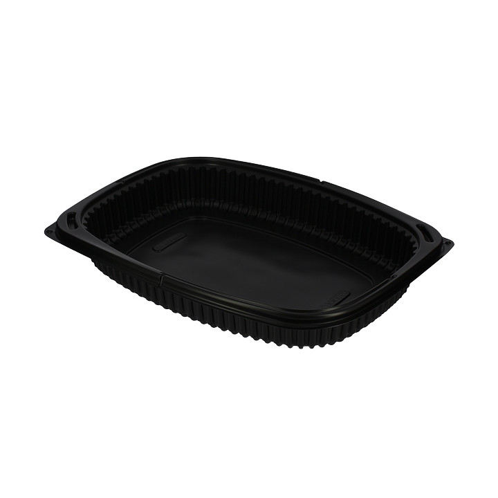 Plastic Container PP Rectangular Shape 1050ml 25,5x18,9x4,5cm (40 Units) 