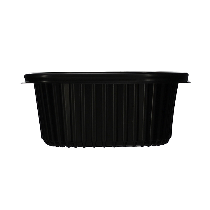 Plastic Container PP Rectangular Shape 450ml 14,2x11,1x6cm (80 Units)  
