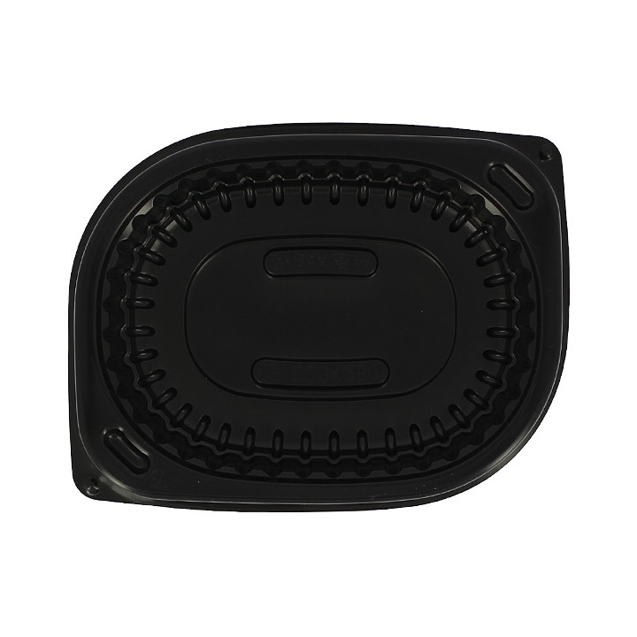 Plastic Container PP Rectangular Shape 450ml 14,2x11,1x6cm (80 Units)  