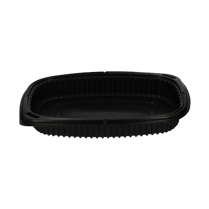 Plastic Container PP Rectangular Shape 1050ml 25,5x18,9x4,5cm (40 Units) 