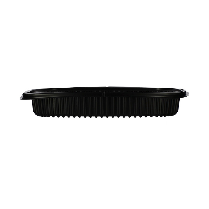 Plastic Container PP Rectangular Shape 1050ml 25,5x18,9x4,5cm (320 Units)