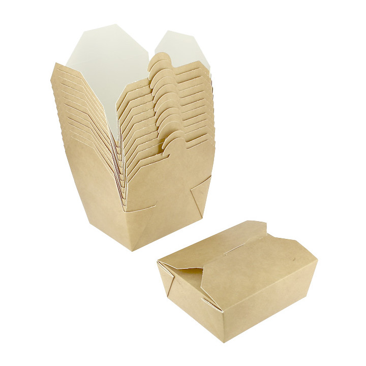 American Box Small Kraft 10,7x8,65x4,5cm 400ml (400 Units)