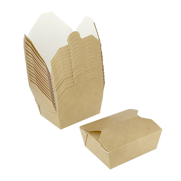 American Box Medium Kraft 10,7x8,65x6cm 500ml (45 Units)