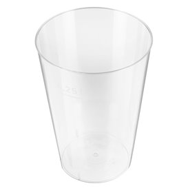 Plastic Cup PS Clear 250 ml (1000 Units)