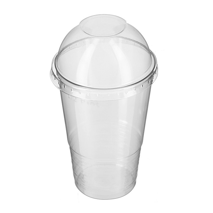 Plastic Dome Lid PP Closed Transp. Ø7,9cm (1.000 Units)