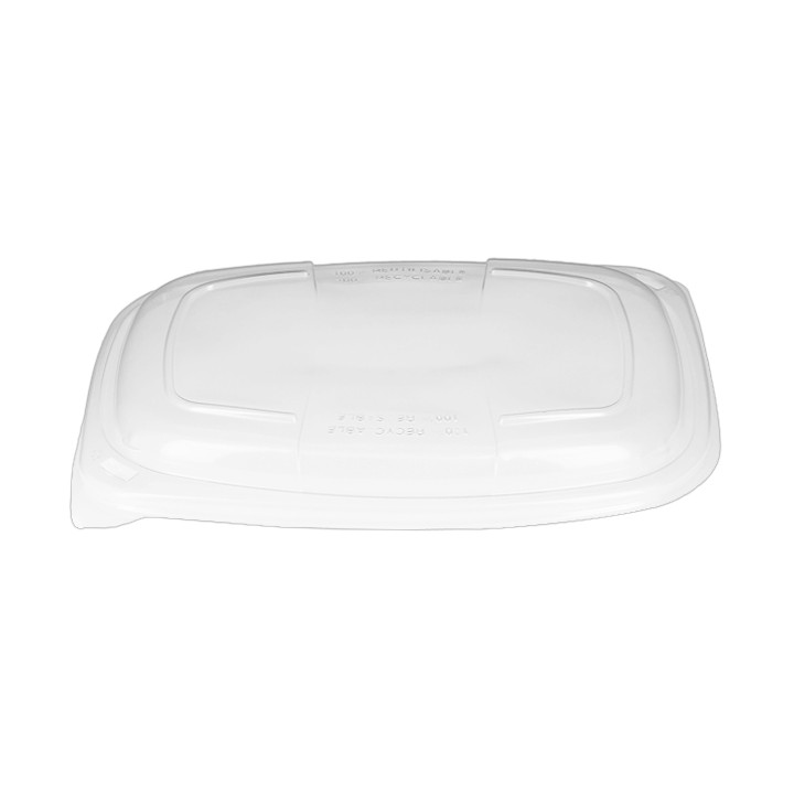 Plastic Lid Translucent Container PP 800/1000ml 21,5x17x2cm (320 Units)