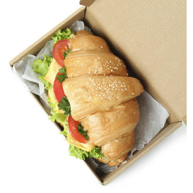 Paper Food Wrap Grease-Proof PE White 33x42cm (1000 Units) 