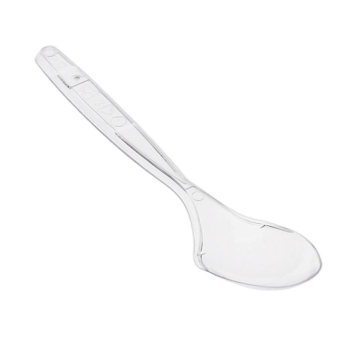 Reusable Teaspoon PS Transparent 125mm (1.000 Units)