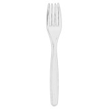 Reusable Fork PS Transparent 180mm (20 Units)