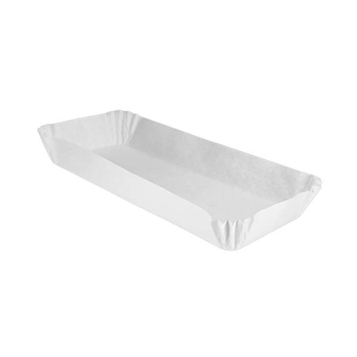Baking Paper for Backing Tray 21x8,5x2,8cm (1.800 Units)  
