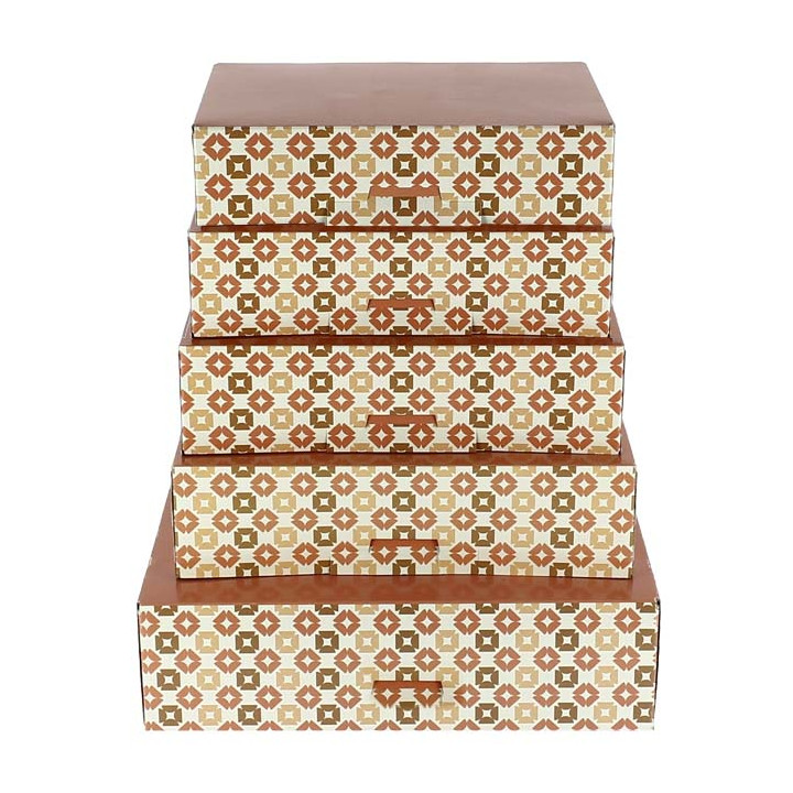 Box for Chocolates and Sweets Coral 17,5x11,5x4,7cm (100 Units)