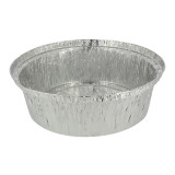 Foil Pan for Roast Chicken Round Shape 1900ml (125 Units)  