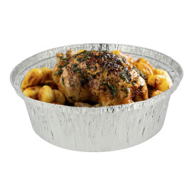 Foil Pan Round Shape 1425ml (700 Units)