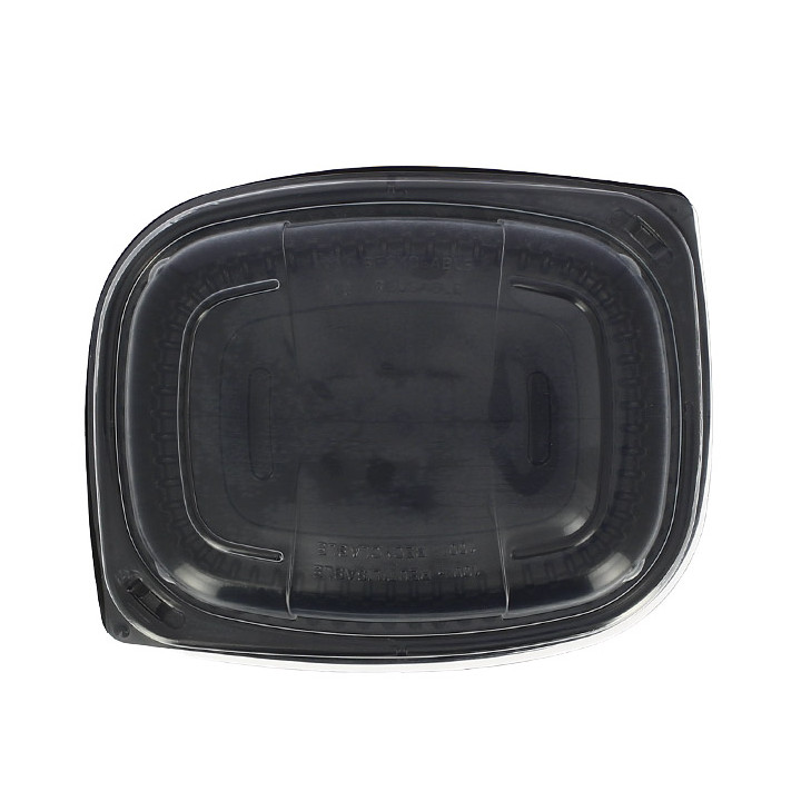 Plastic Lid Translucent Container PP 800/1000ml 21,5x17x2cm (320 Units)