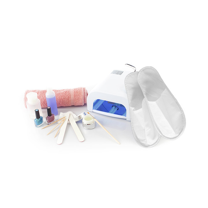 Disposable Slipper TST PP Closed White (50 Units)