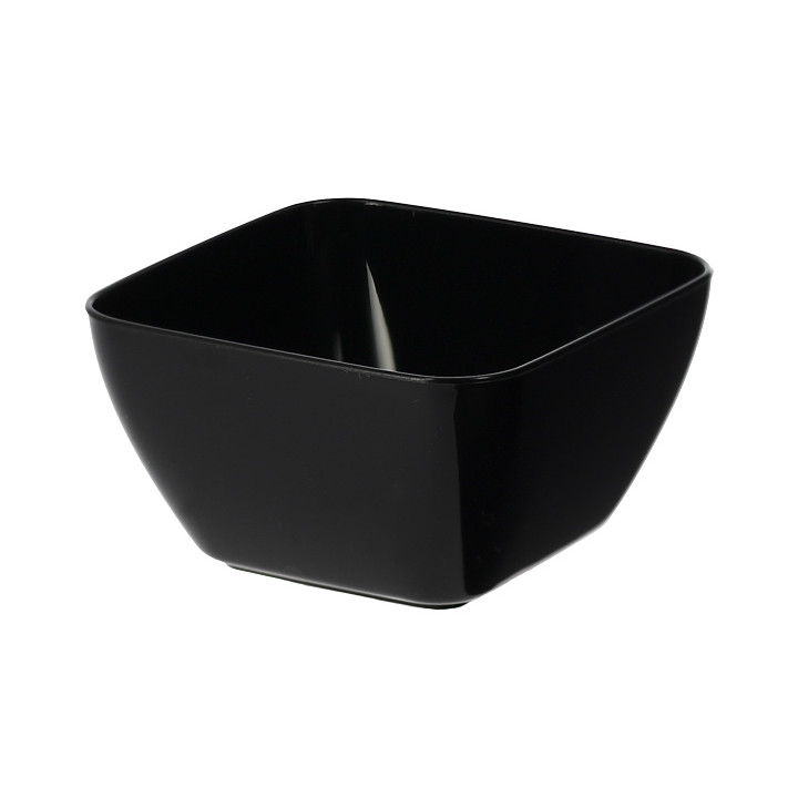 Tasting Plastic Bowl PS Black 5x5x3 cm 75ml (200 Units)