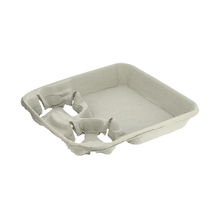 Paper Cup Carrier 2 Slots "Menu" (20 Units)