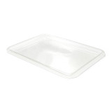 Plastic Tray RPET Transparent 35x24cm (10 Units) 