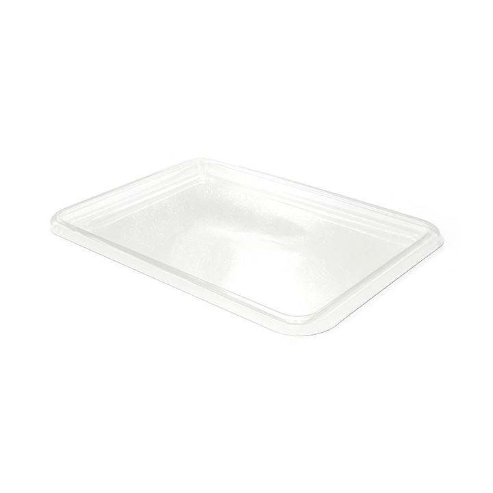 Plastic Tray RPET Transparent 35x24cm (10 Units) 