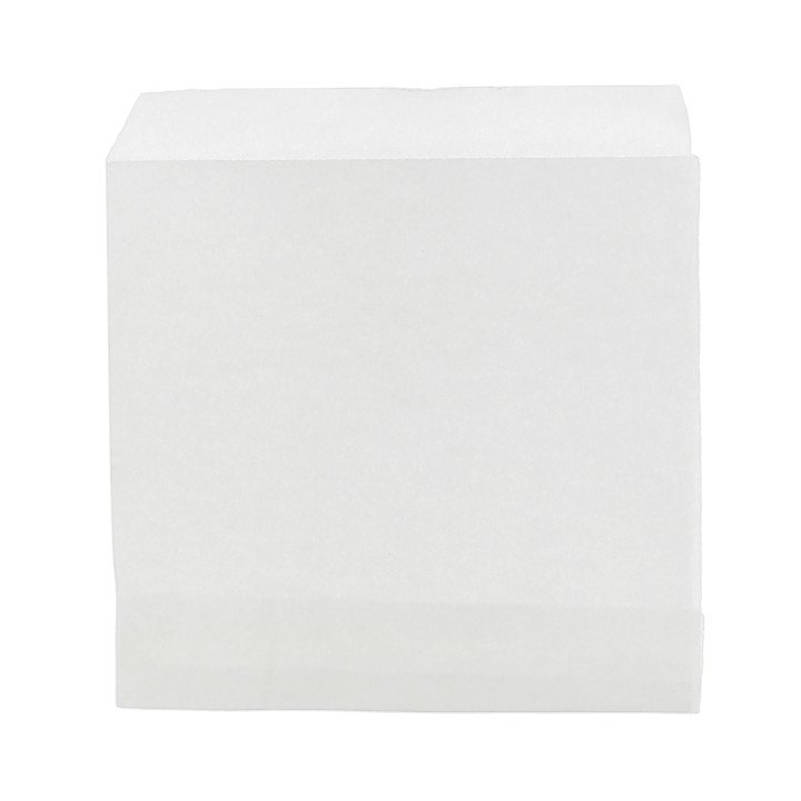 Paper Food Bag Grease-Proof Opened L Shape 15x15cm (3.000 Units)