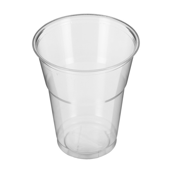 Reusable PS Cup "Diamant" Crystal 300ml Ø8cm (25 Units) 