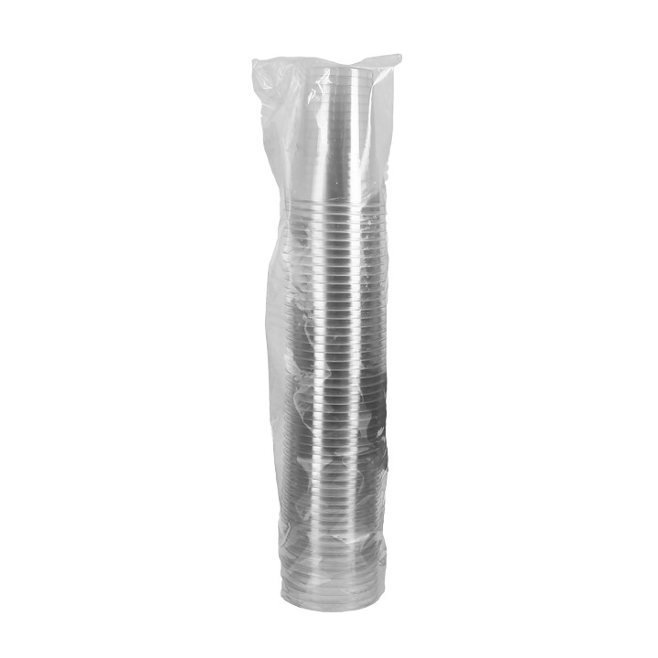 Reusable PS Cup "Diamant" Crystal 250ml Ø7,2cm (50 Units) 