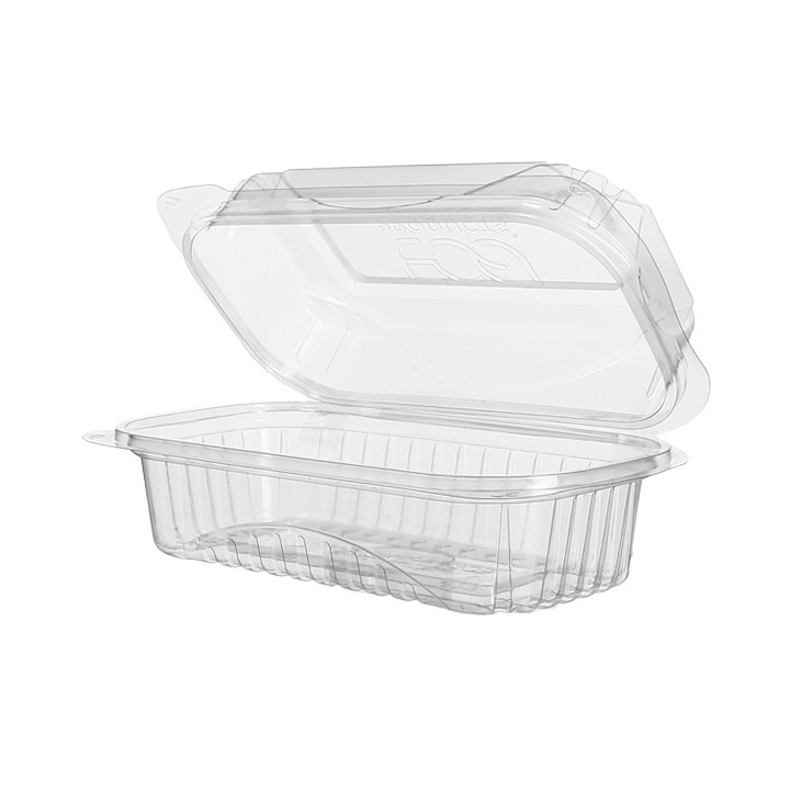 Clamshell Deli Container PLA 23,0x15,0x7,5cm (80 Units) 