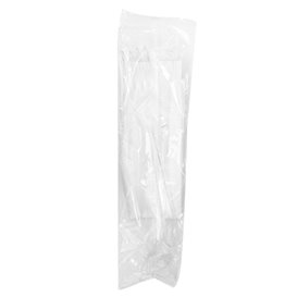 Cutlery Set Reusable PS 2 Pieces + Napkin (25 Units)