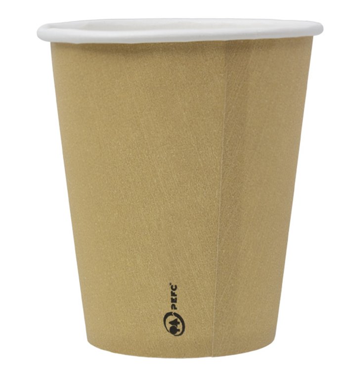 Paper Cup 9 Oz/280ml Kraft-Kraft Ø8,1cm (1.000 Units)
