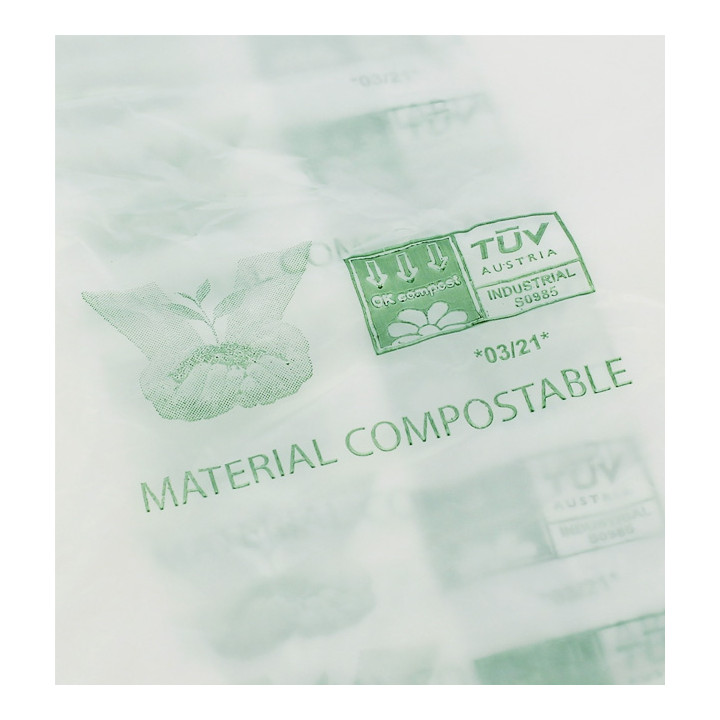 Plastic Bag Block 100% Biodegradable 40x47cm (200 Units)