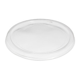 Lid for Cup PLA Clear Compostable Green Stripe® 470ml (5 Units)