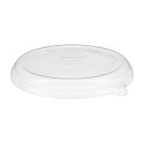 Plastic Lid RPET for Oval Sugarcane Tray Ecologic Clear 710 and 940 ml (50 Units) 