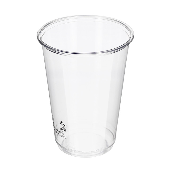 Plastic Cup PET Rigid 9Oz/280ml Ø7,5cm (50 Units) 