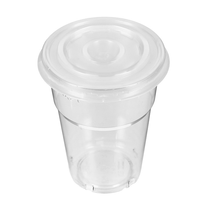 Reusable PS Cup "Diamant" Crystal 250ml Ø7,3cm (50 Units) 