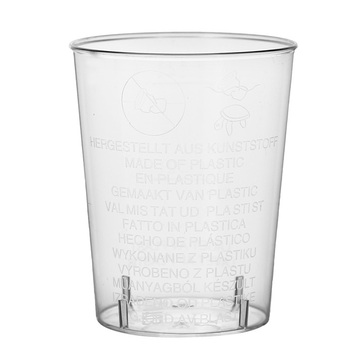 Plastic Shot PS Injection Moulding Clear 40 ml (50 Units) 