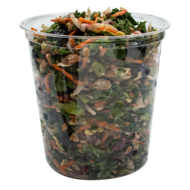 Plastic Deli Container PP "Deli" 32Oz/960ml Clear Ø12cm (25 Units) 