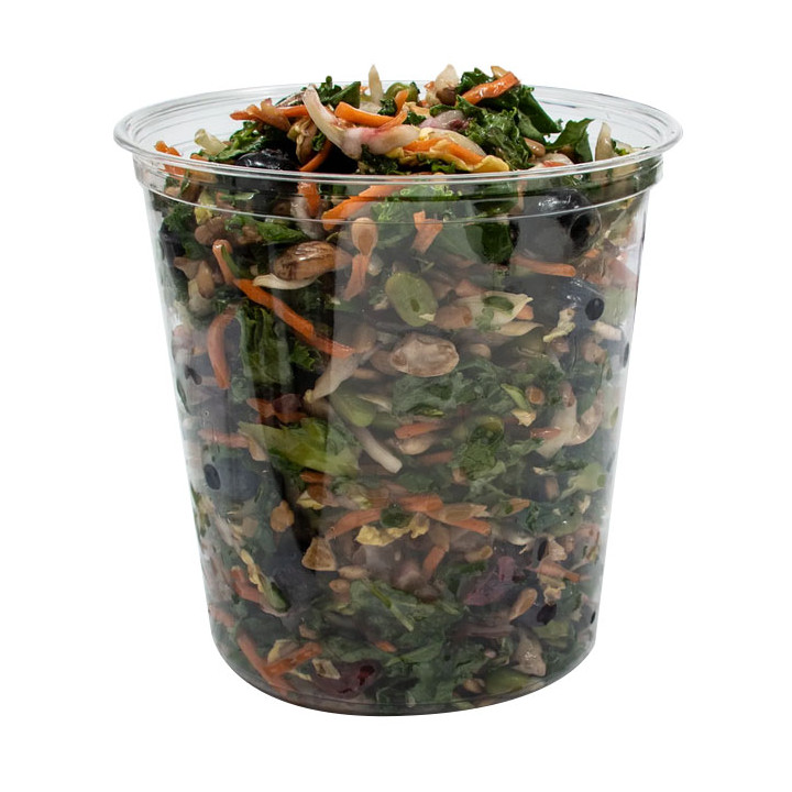 Plastic Deli Container PP "Deli" 32Oz/960ml Clear Ø12cm (25 Units) 