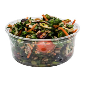 Plastic Deli Container PP "Deli" 12Oz/355ml Ø12cm (500 Units)