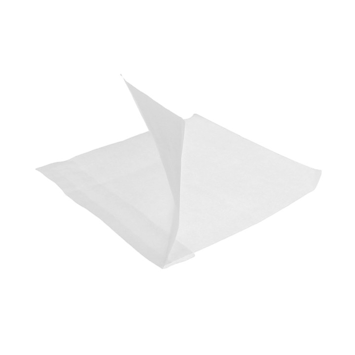 Paper Food Bag Grease-Proof Opened L Shape 15x15cm (3.000 Units)