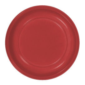 Reusable Plate Deep Economic PS Red Ø20,5cm (25 Units) 