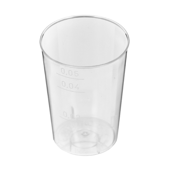 Plastic Shot PS Injection Moulding Clear 50 ml (40 Units) 