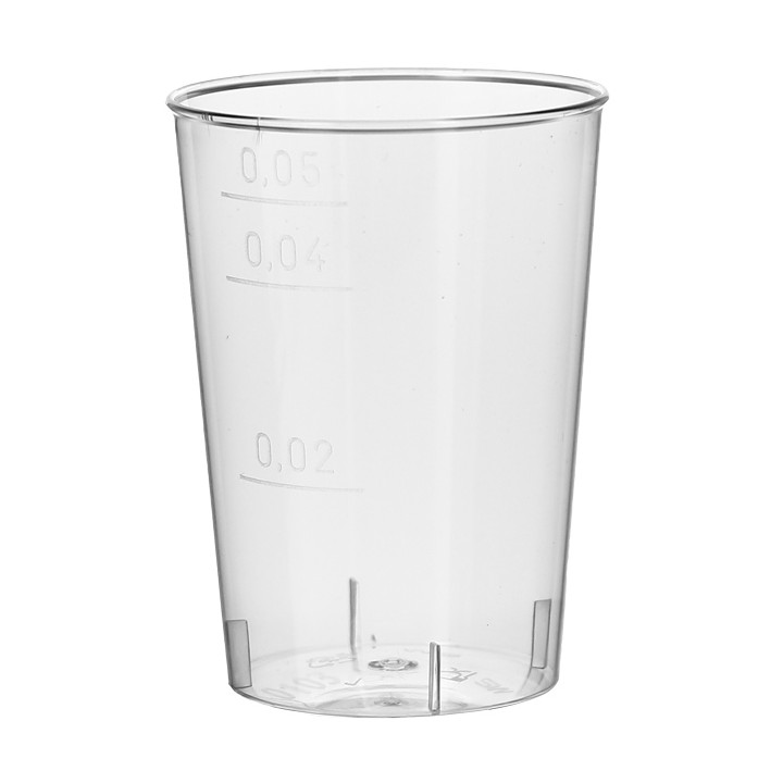 Plastic Shot PS Injection Moulding Clear 50 ml (1600 Units)