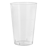 Plastic Cup PS Injection Moulding Clear 400 ml (50 Units)