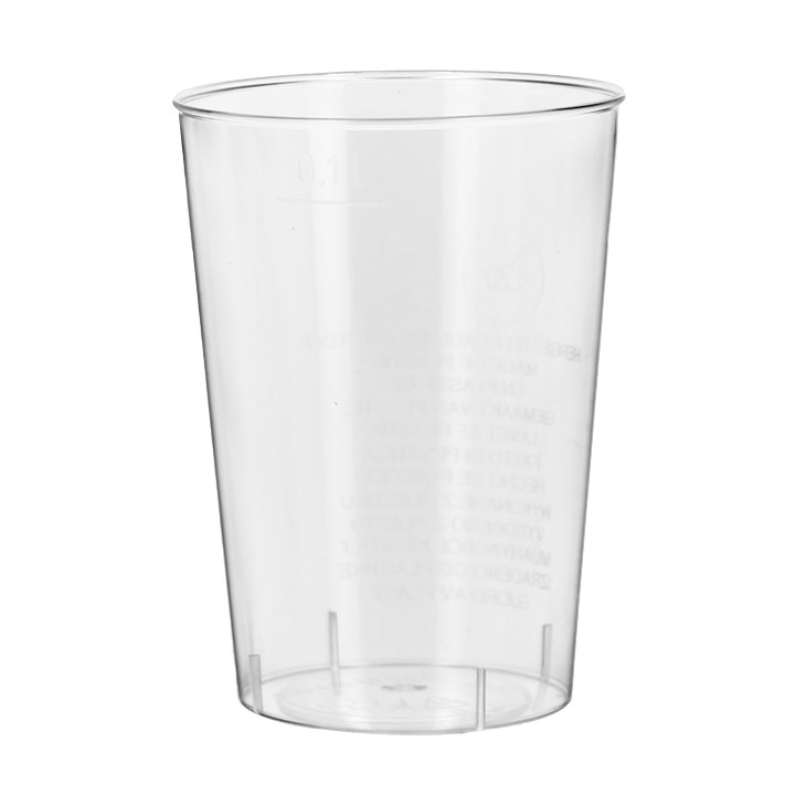 Plastic Shot PS Injection Moulding Clear 100 ml (40 Units)